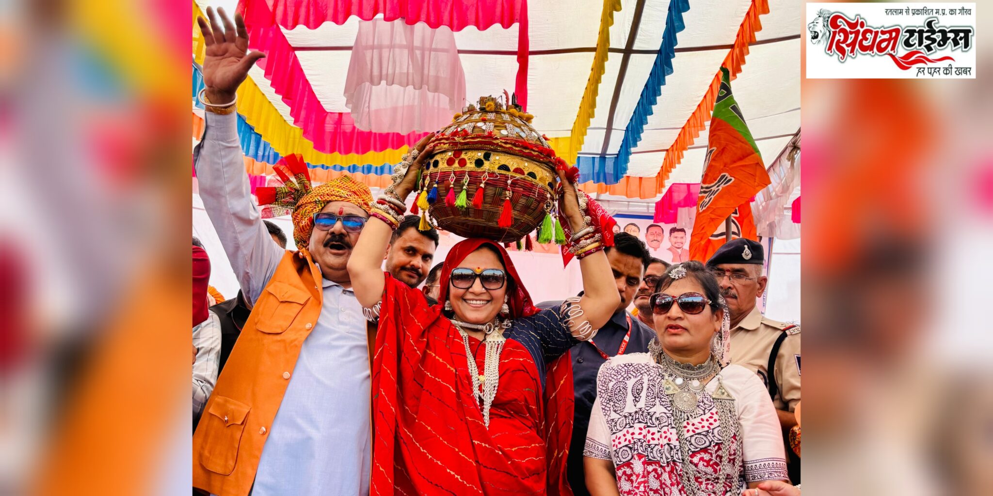 उमरबन भगोरिया में कांग्रेस-बीजेपी का जोरदार प्रदर्शन, सांस्कृतिक पर्व को समाज में हर्षौल्लास के साथ मनाया