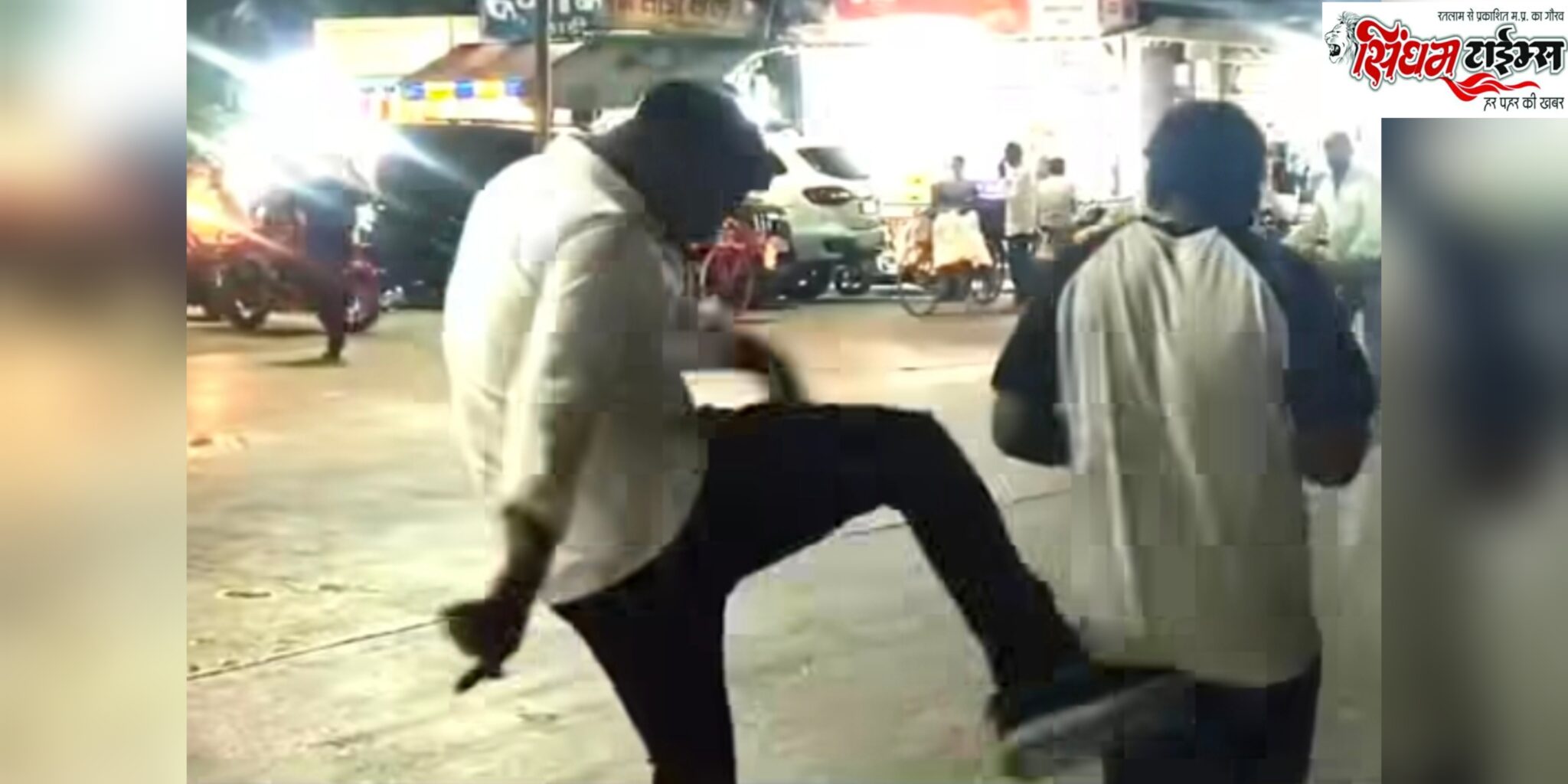 कर्ज के नाम पर गुंडागर्दी, ठेला लगाने वाले से गाली-गलौज कर की मारपीट