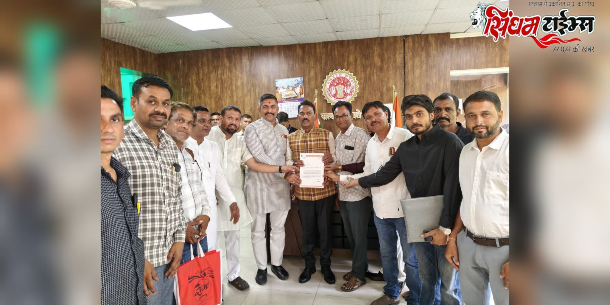 सीएम डॉ. मोहन यादव एवं मंत्री सिलावट से मिले किसान एवं कार्यकर्ता